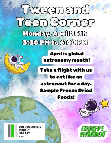 Tween & Teen Corner