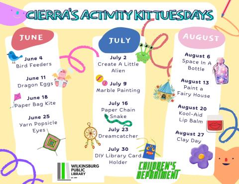 Tuesday Activity Kits