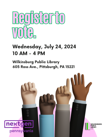 Register to vote flyer