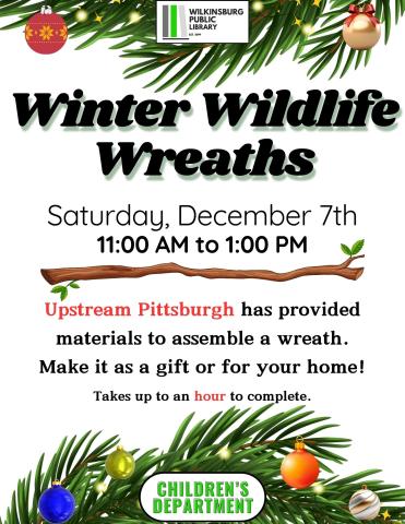 Winter Wildlife Wreaths