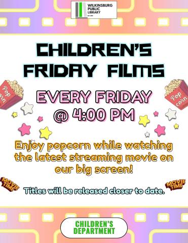 Children's Friday Film