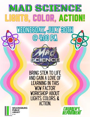 Mad Science Lights Color Action