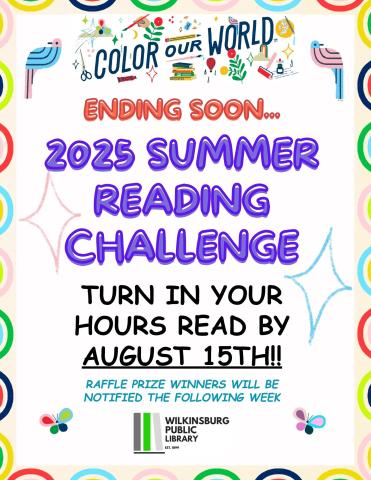 Summer Reading Challenge Ending