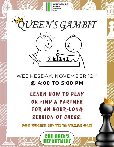 Queen Gambit Chess Night