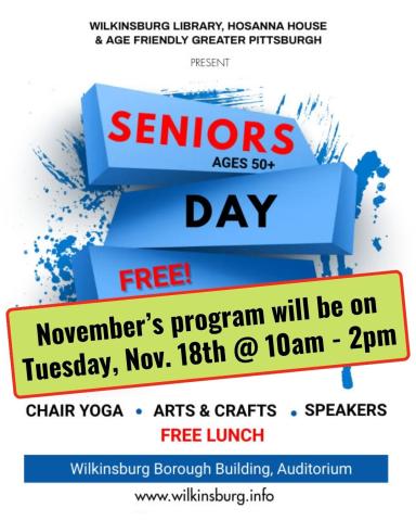Seniors Day rescheduled for Nov. 18