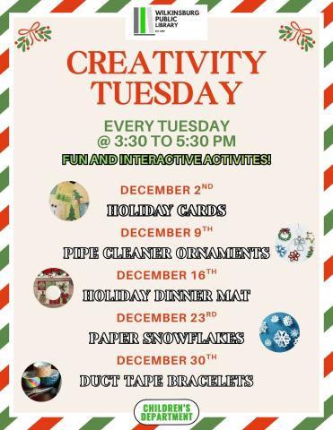 Creativity Tuesdays