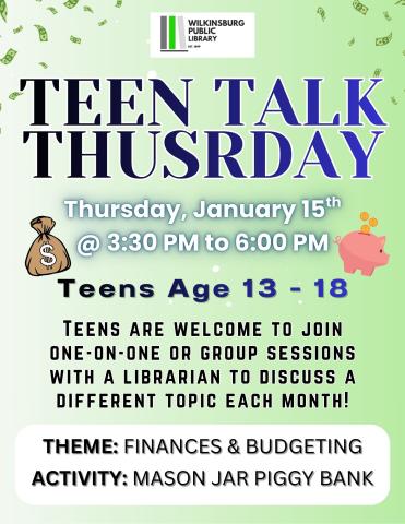 Teen Talk Thursdays