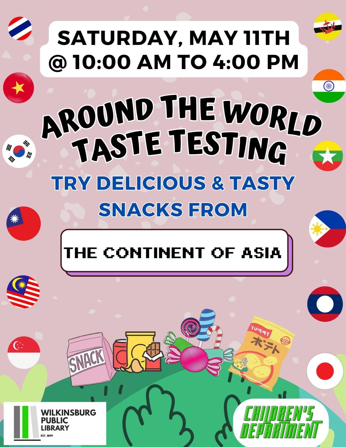 Around The World Taste Testing