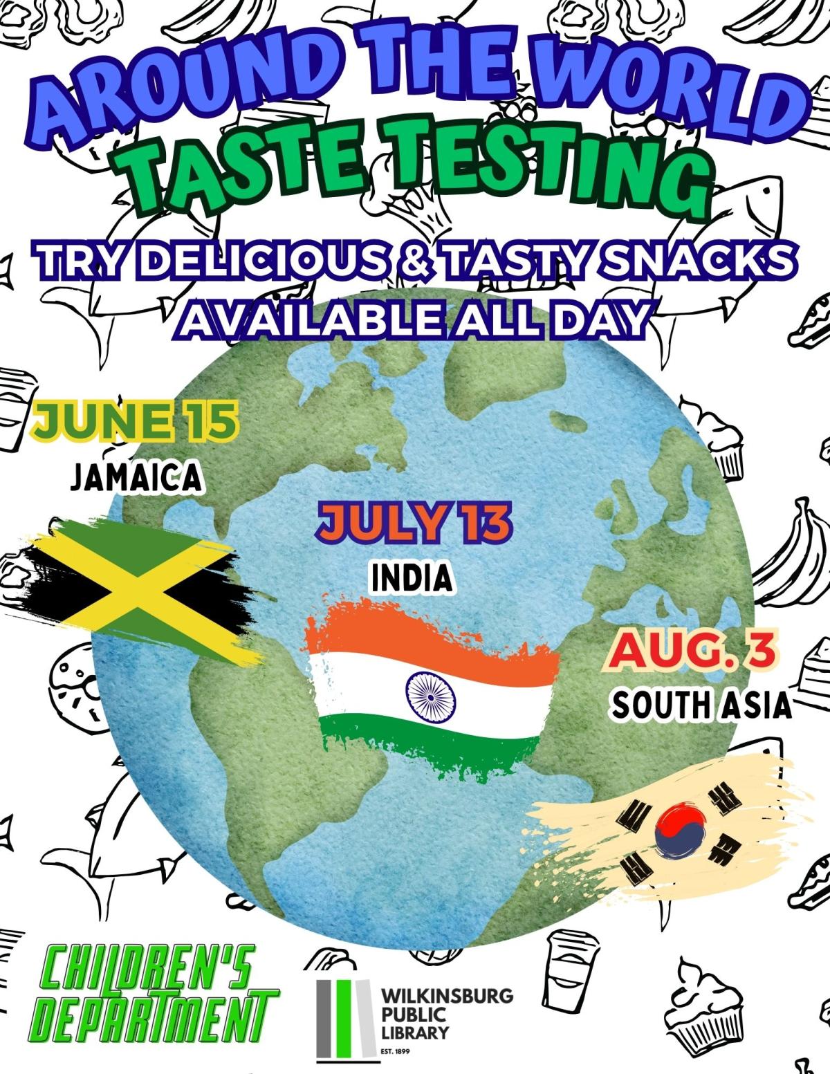 Around The World Taste Testing