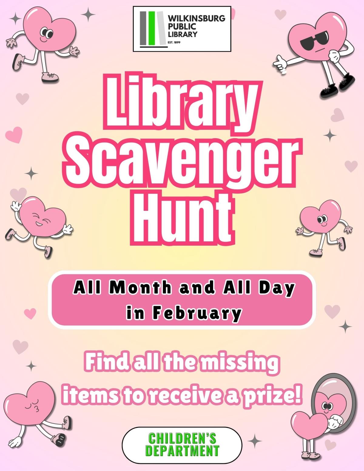 February Scavenger Hunt