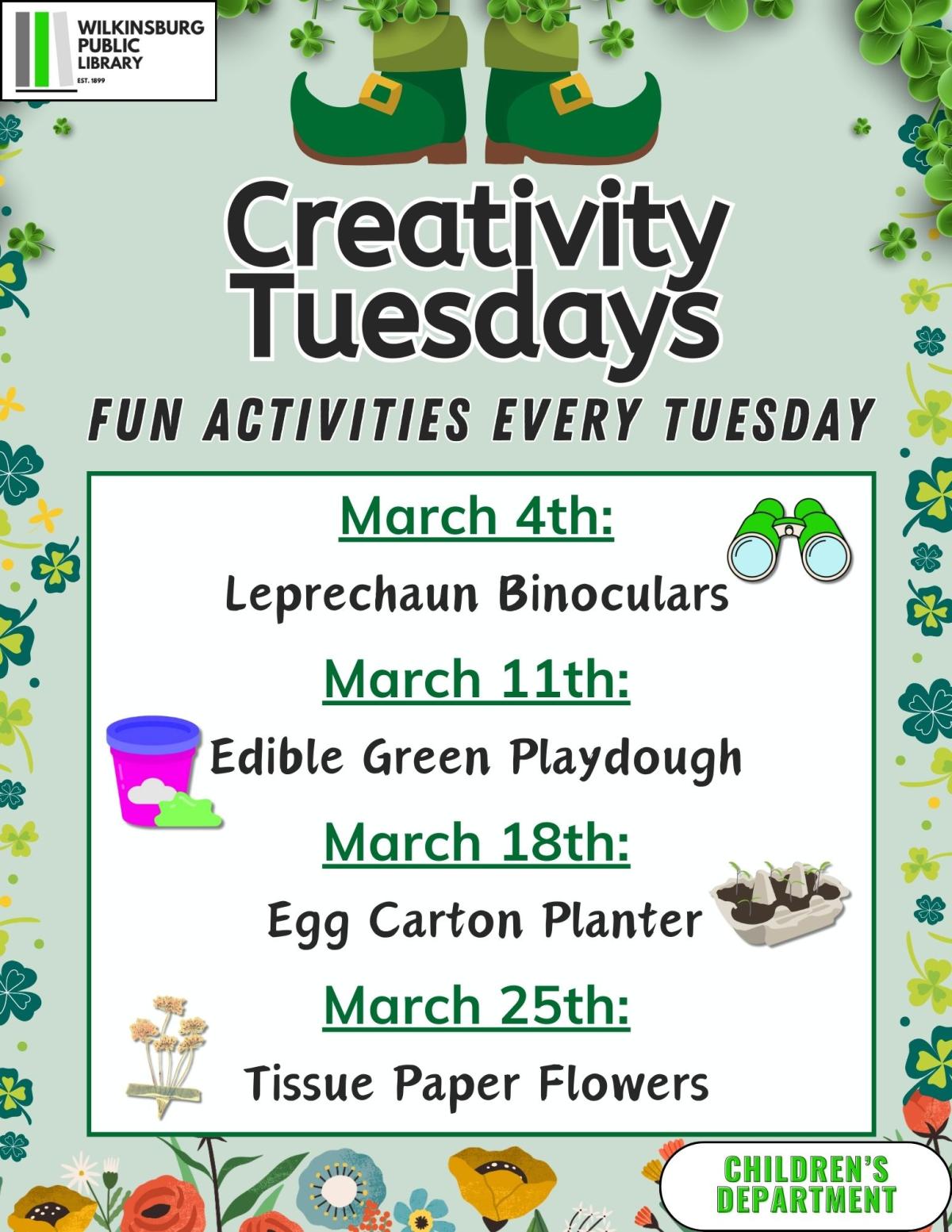 Creativity Tuesdays