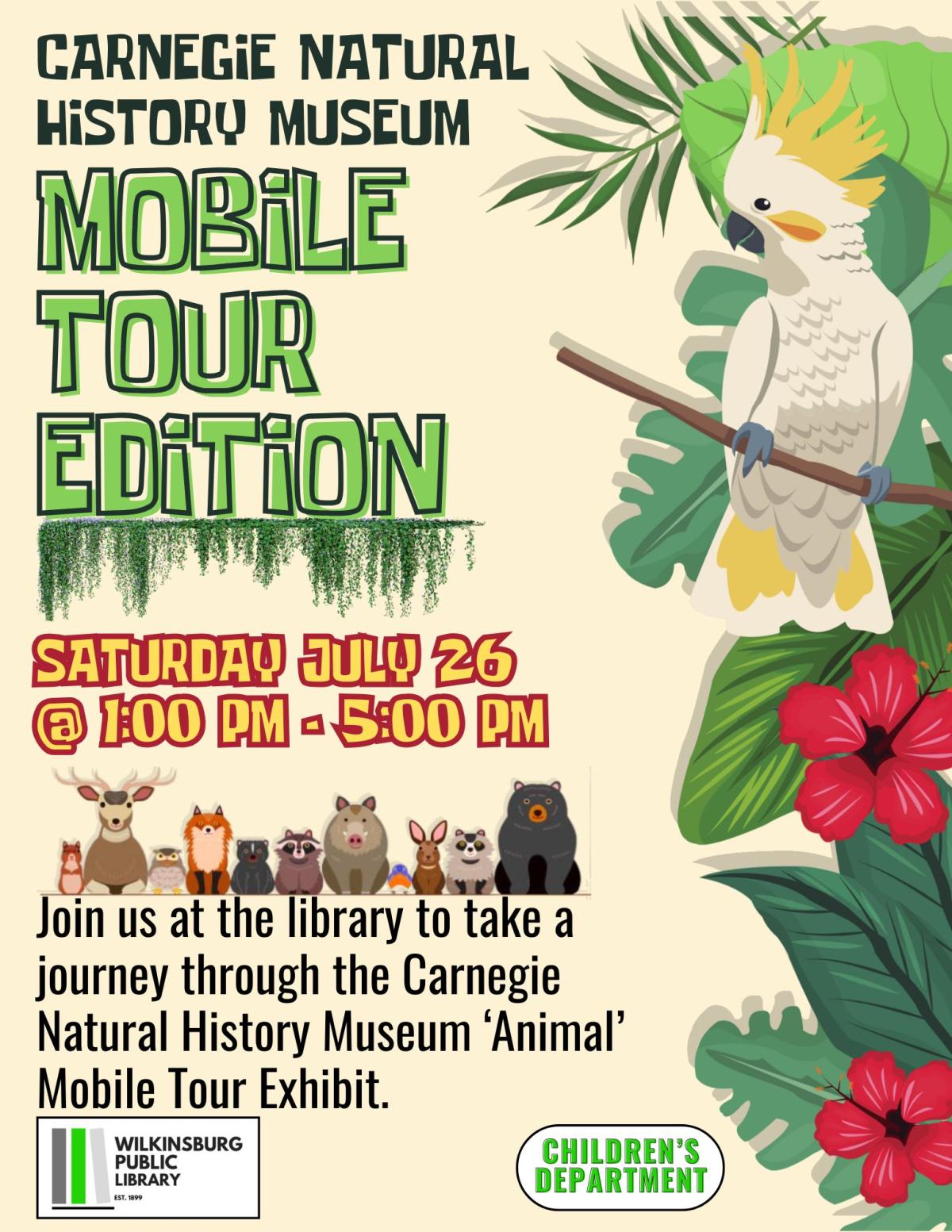 Carnegie Natural History Museum Mobile Tour