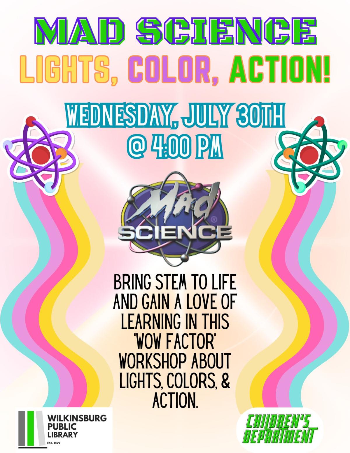 Mad Science Lights Color Action