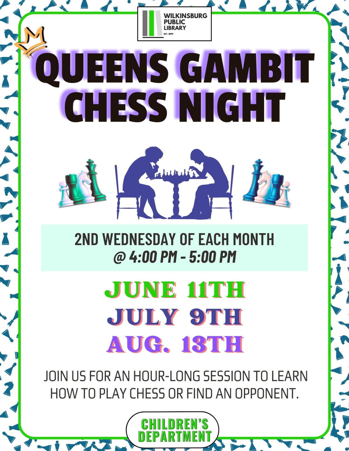 Queen Gambit Chess Night