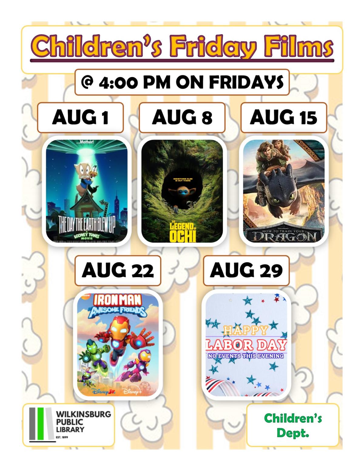Children's Friday Film
