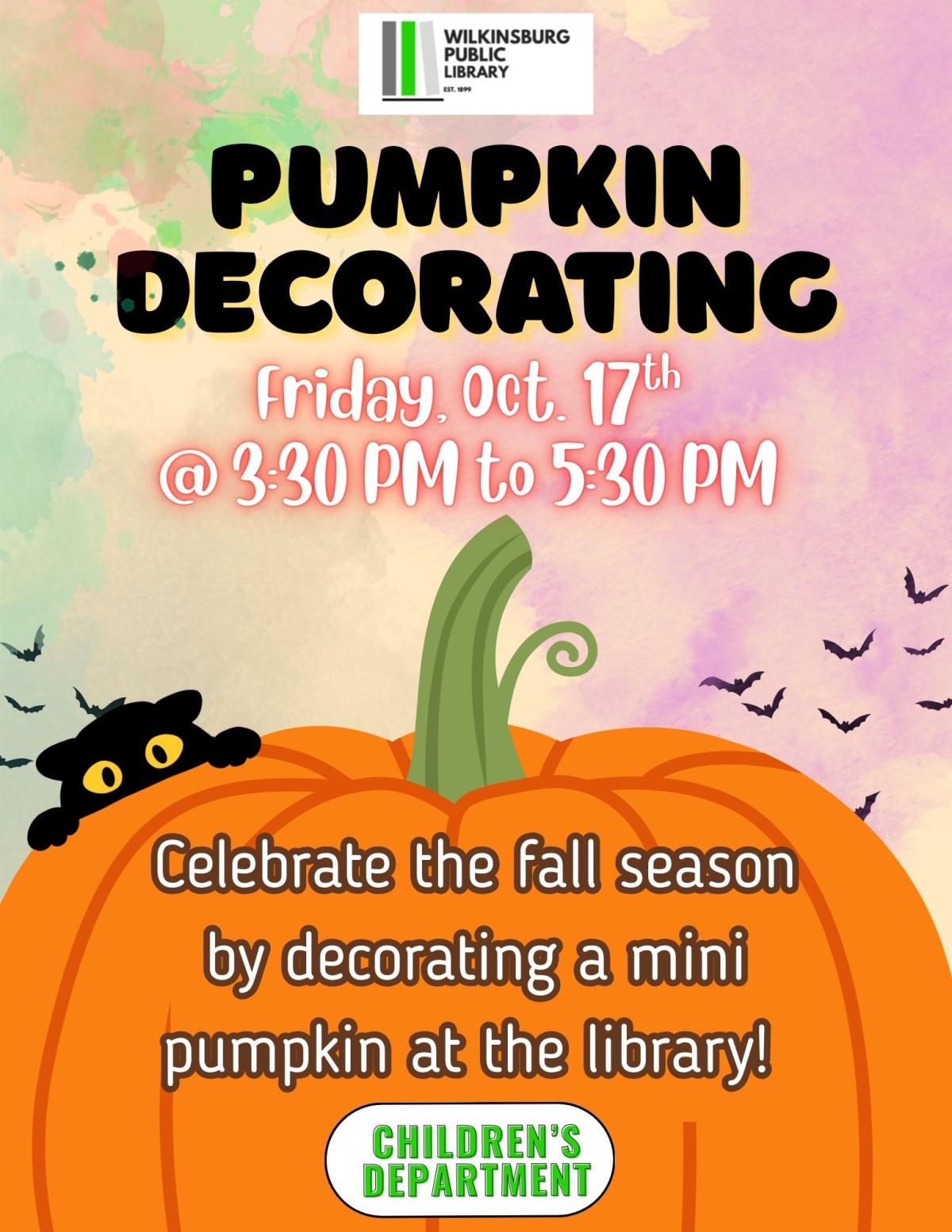 Pumpkin Decorating