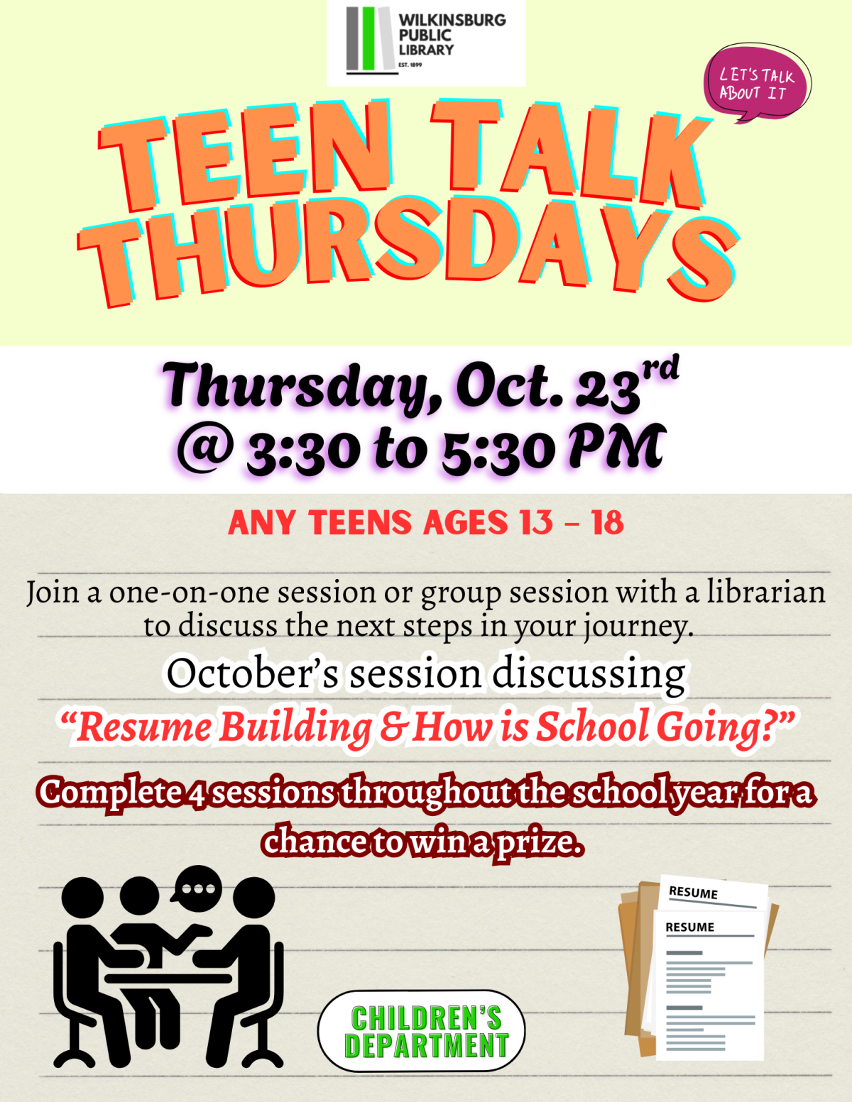 Teen Talk Thursdays